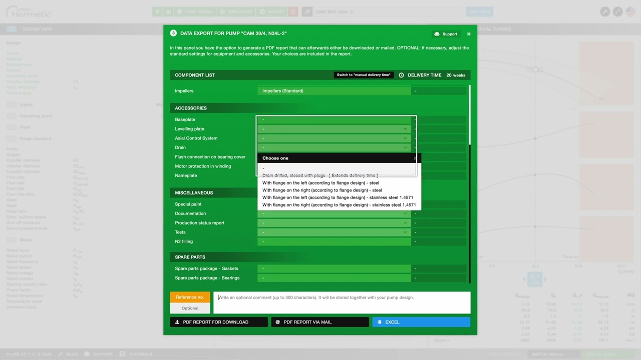 HERMETIC Expert Tool | Data Export